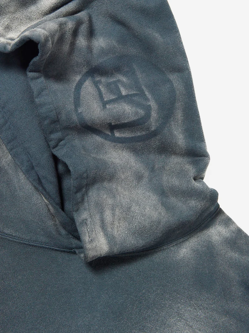 Hoodie nera fade