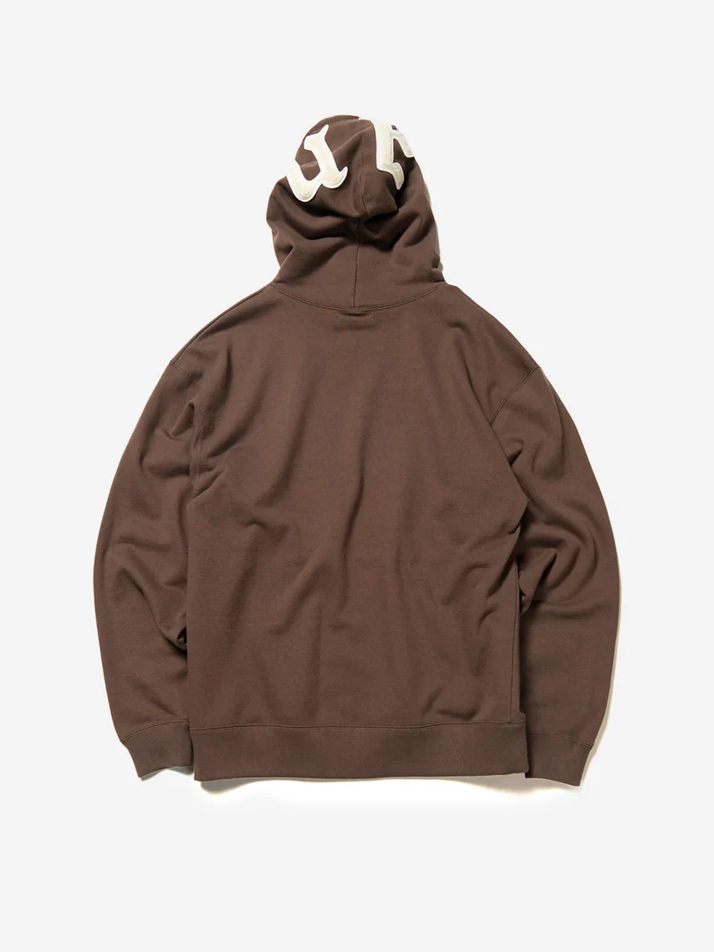 Hoodie marrone Chenille