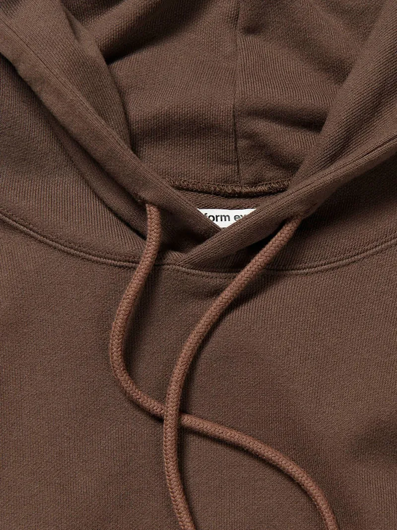 Hoodie marrone Chenille