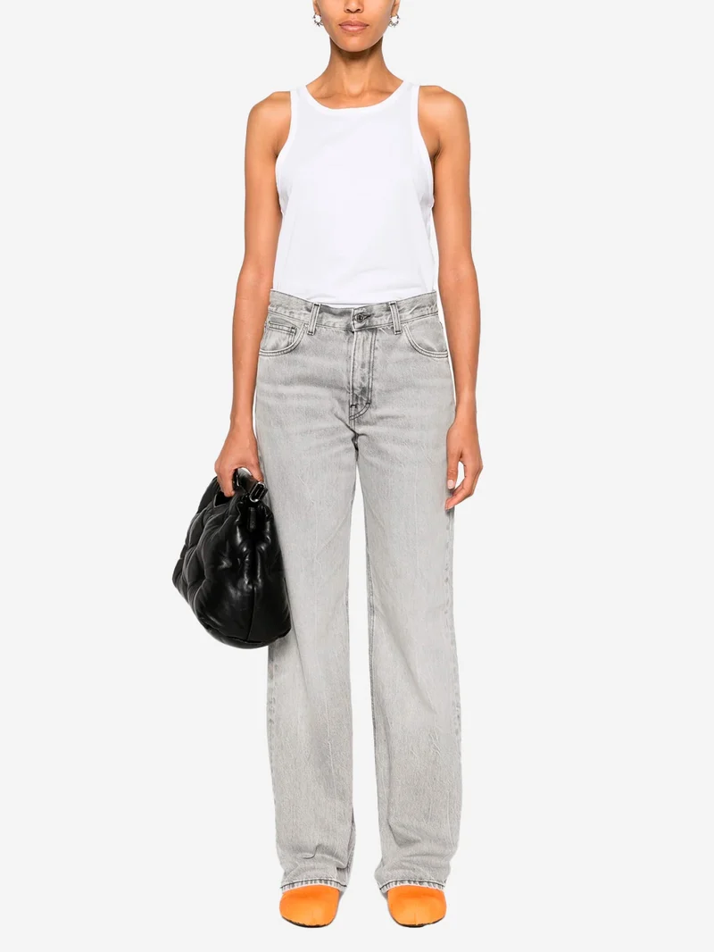Jeans grigi Korea asian fit