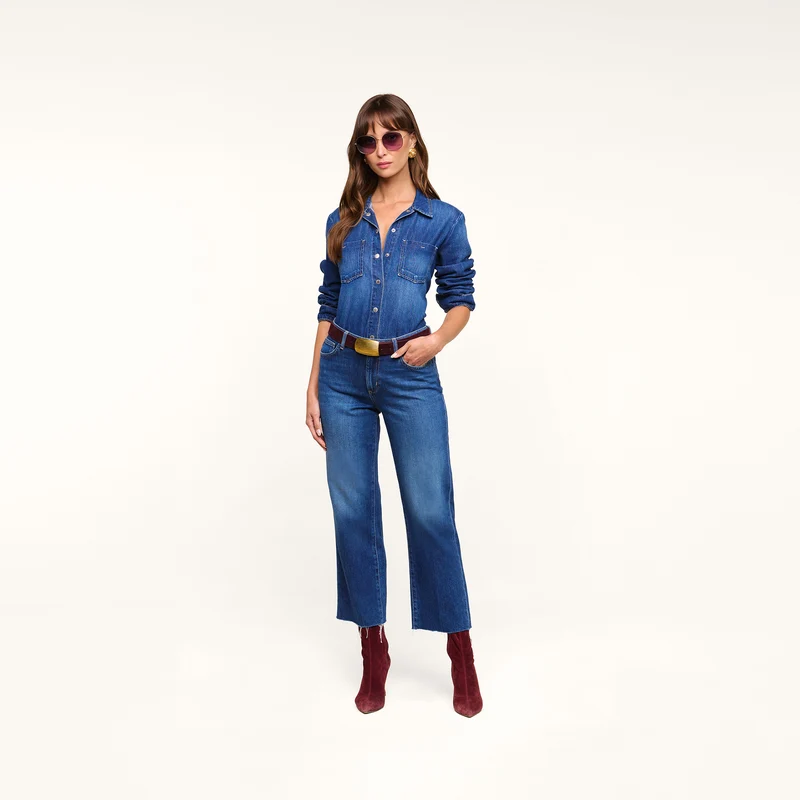 Wanda Cropped Wide-Leg Jean