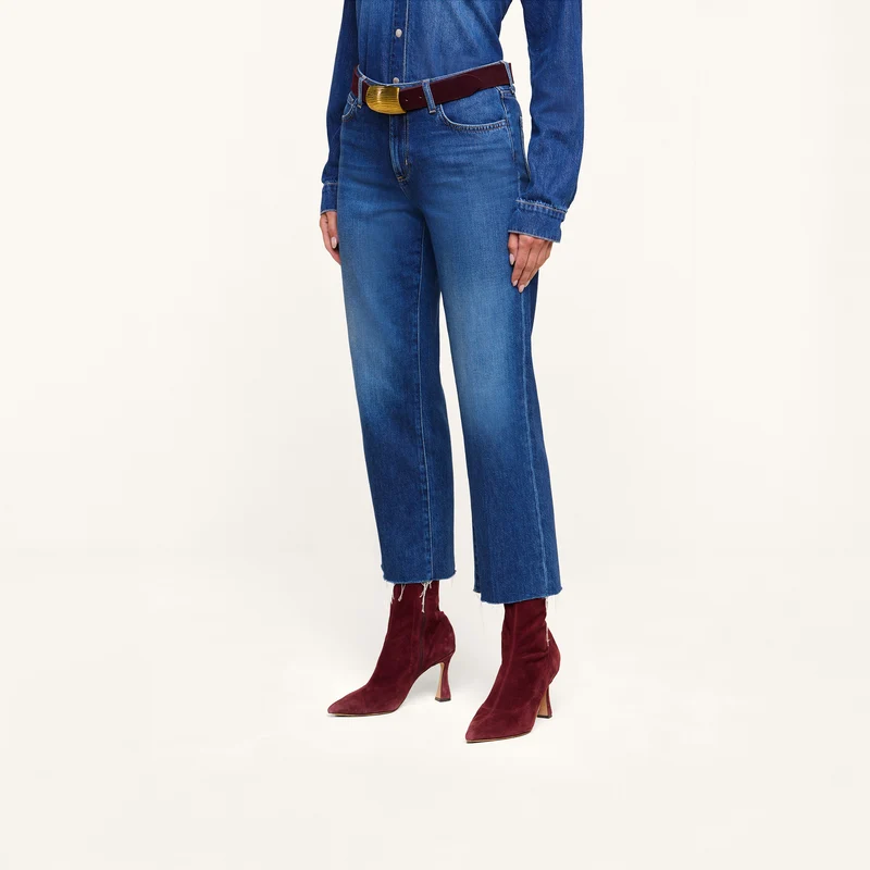 Wanda Cropped Wide-Leg Jean