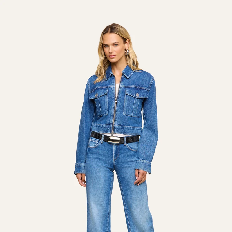 Micah Oversized Jean Jacket