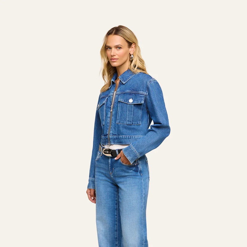 Micah Oversized Jean Jacket