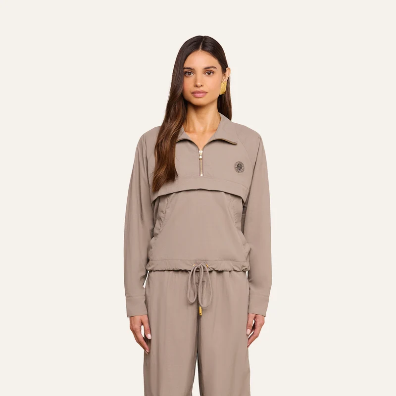 Vex Cropped Windbreaker