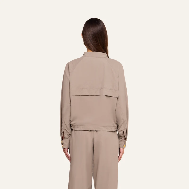 Vex Cropped Windbreaker