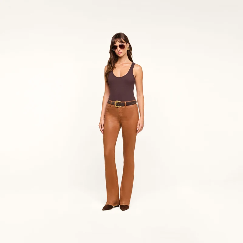 Selma Coated Bootcut Jean