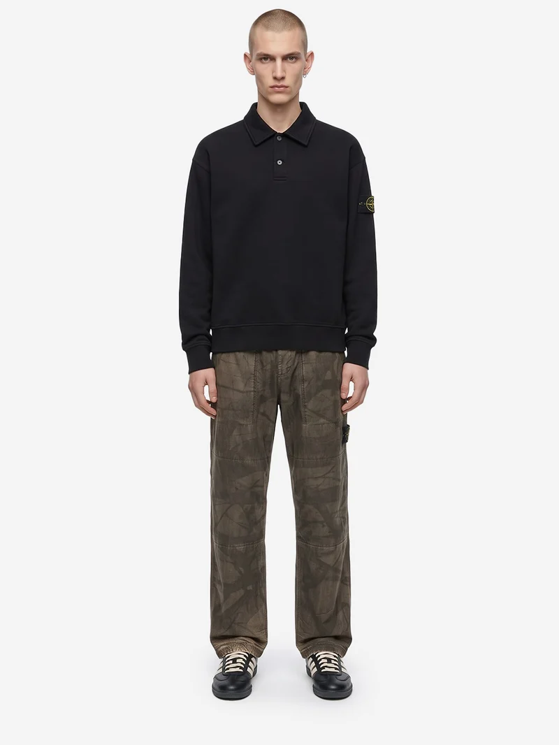 Felpa Tubular Cotton Fleece nera
