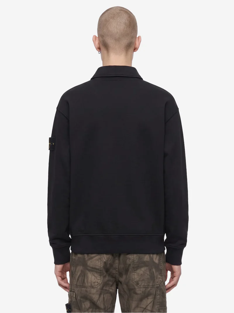 Felpa Tubular Cotton Fleece nera