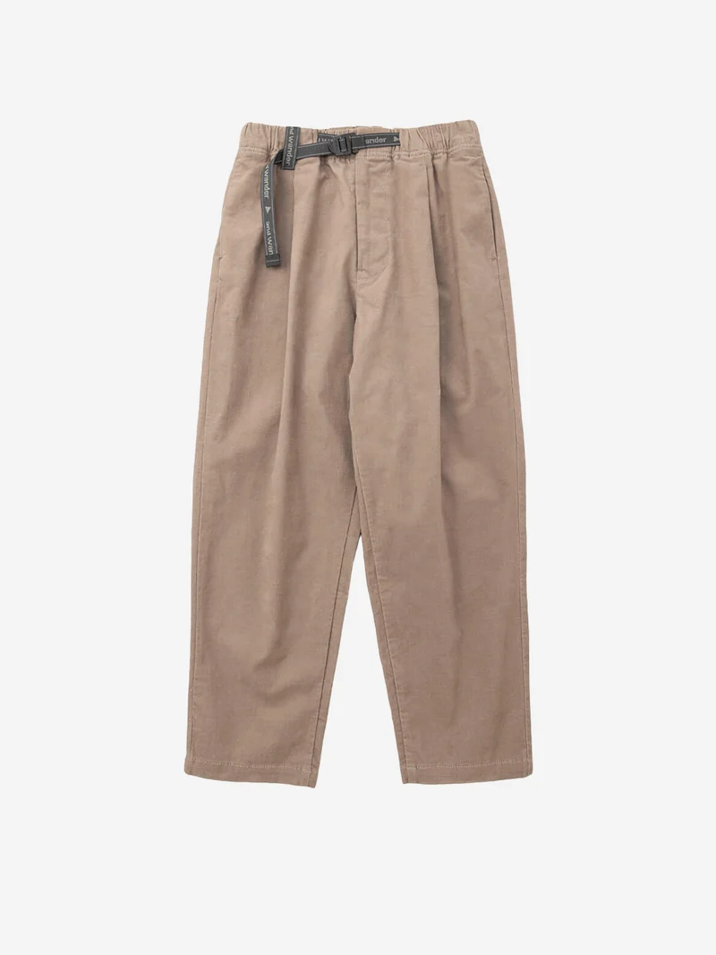 Pantaloni Moleskin 108 grigio chiaro