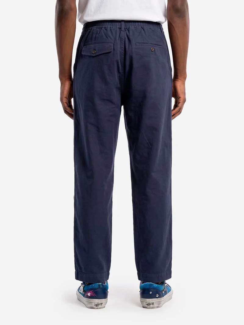 Pantaloni Oxford Micro Canvas blu
