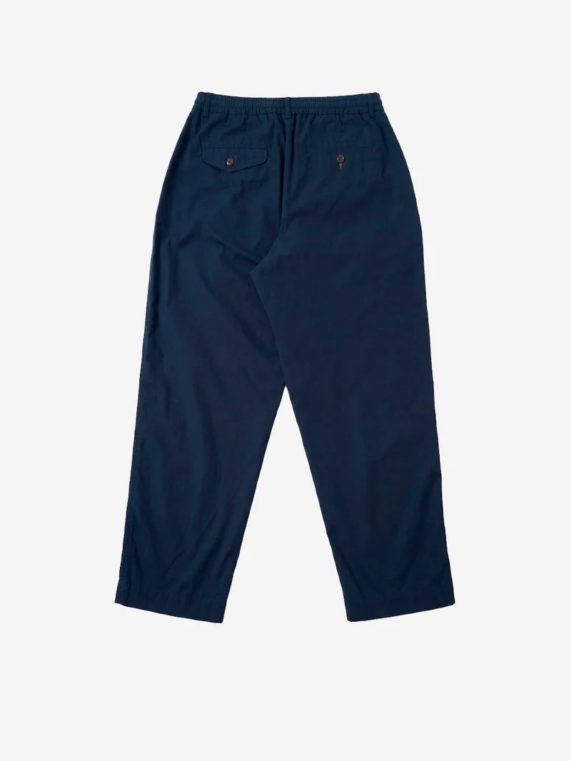Pantaloni Oxford Micro Canvas blu