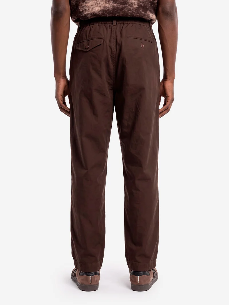 Pantaloni Oxford Micro Canvas marroni
