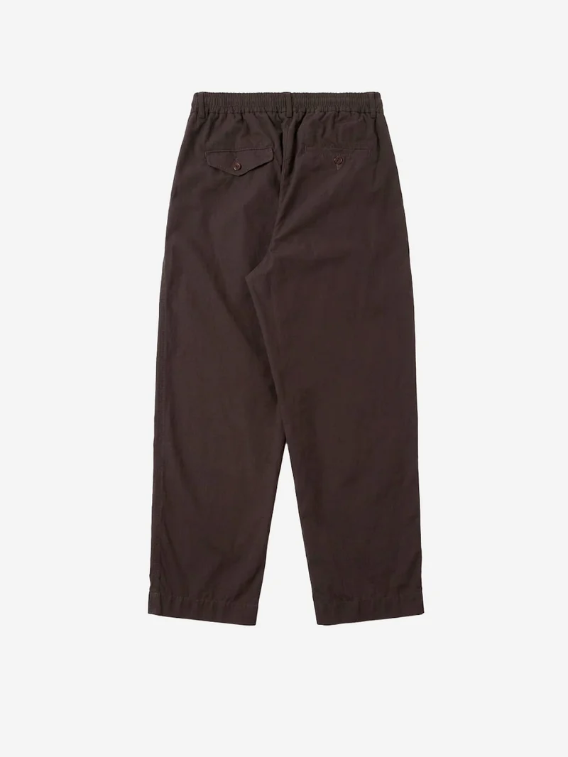Pantaloni Oxford Micro Canvas marroni