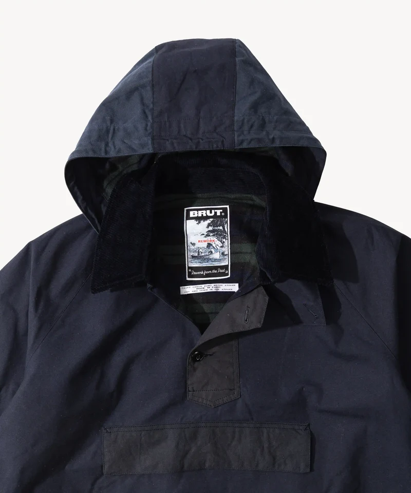 REWORK® POP-OVER WAX JACKET - N° 034
