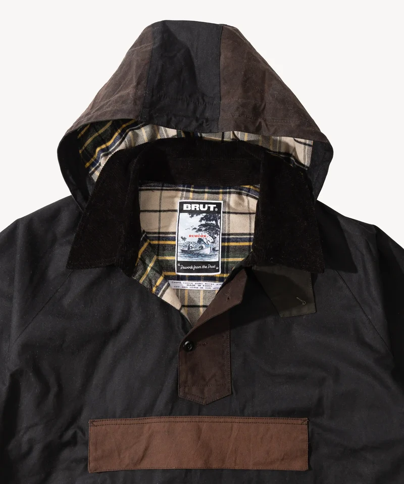 REWORK® POP-OVER WAX JACKET - N° 032