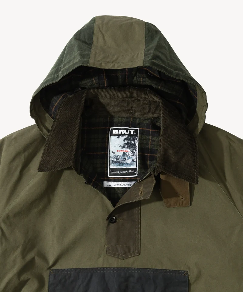REWORK® POP-OVER WAX JACKET - N° 029