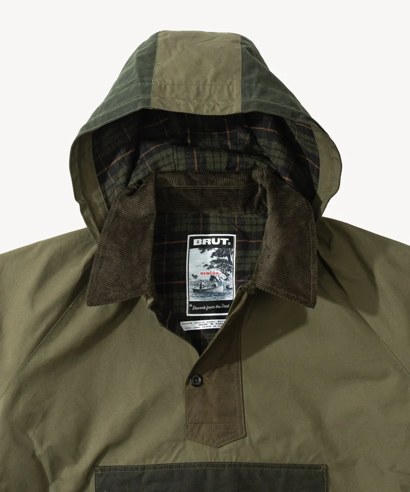 REWORK® POP-OVER WAX JACKET - N° 028