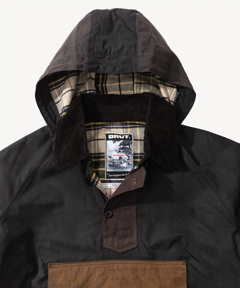 REWORK® POP-OVER WAX JACKET - N° 023