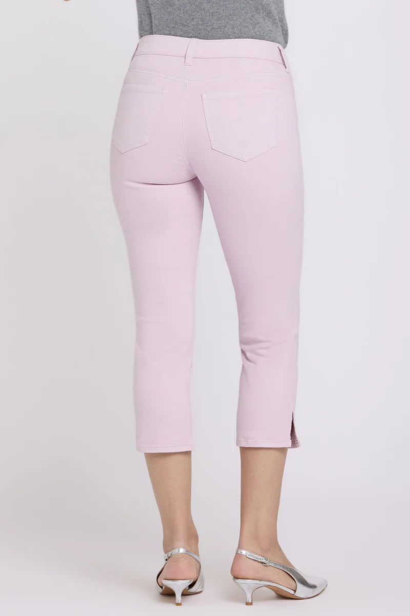 Chloe Capri Jeans In Cool Embrace® Denim | Light Lilac