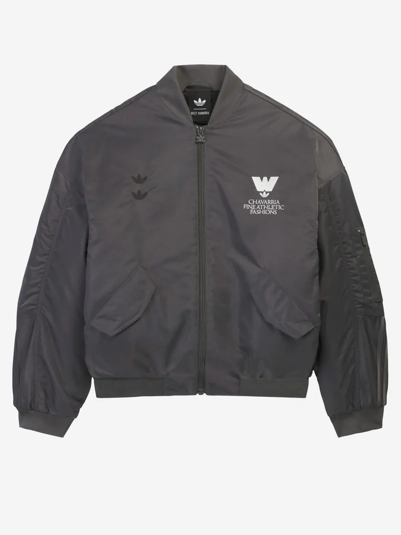Giacca bomber grigia x Willy Chavarria