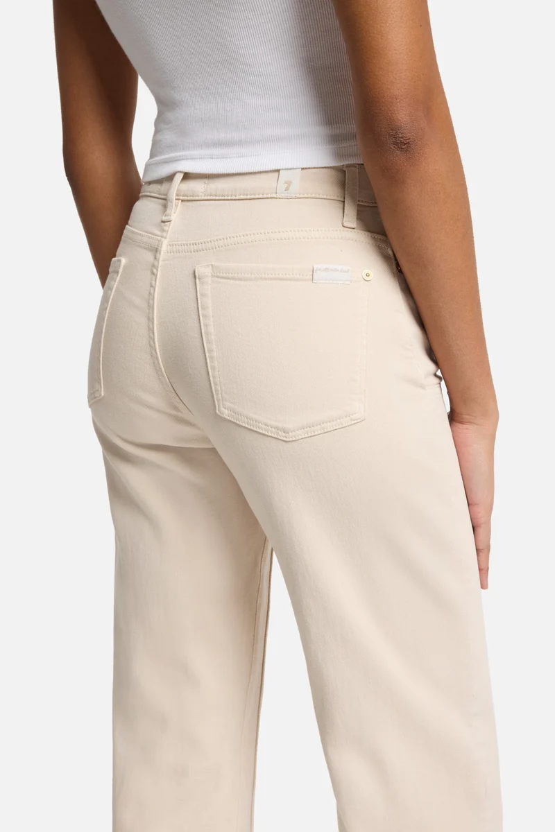 Luxe Vintage Cropped Alexa in Creme