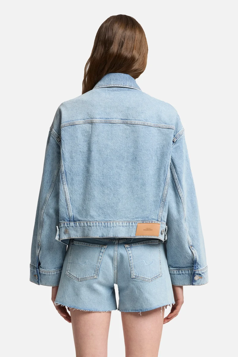 MANKIND Oli Cropped Trucker Jacket in Ode To
