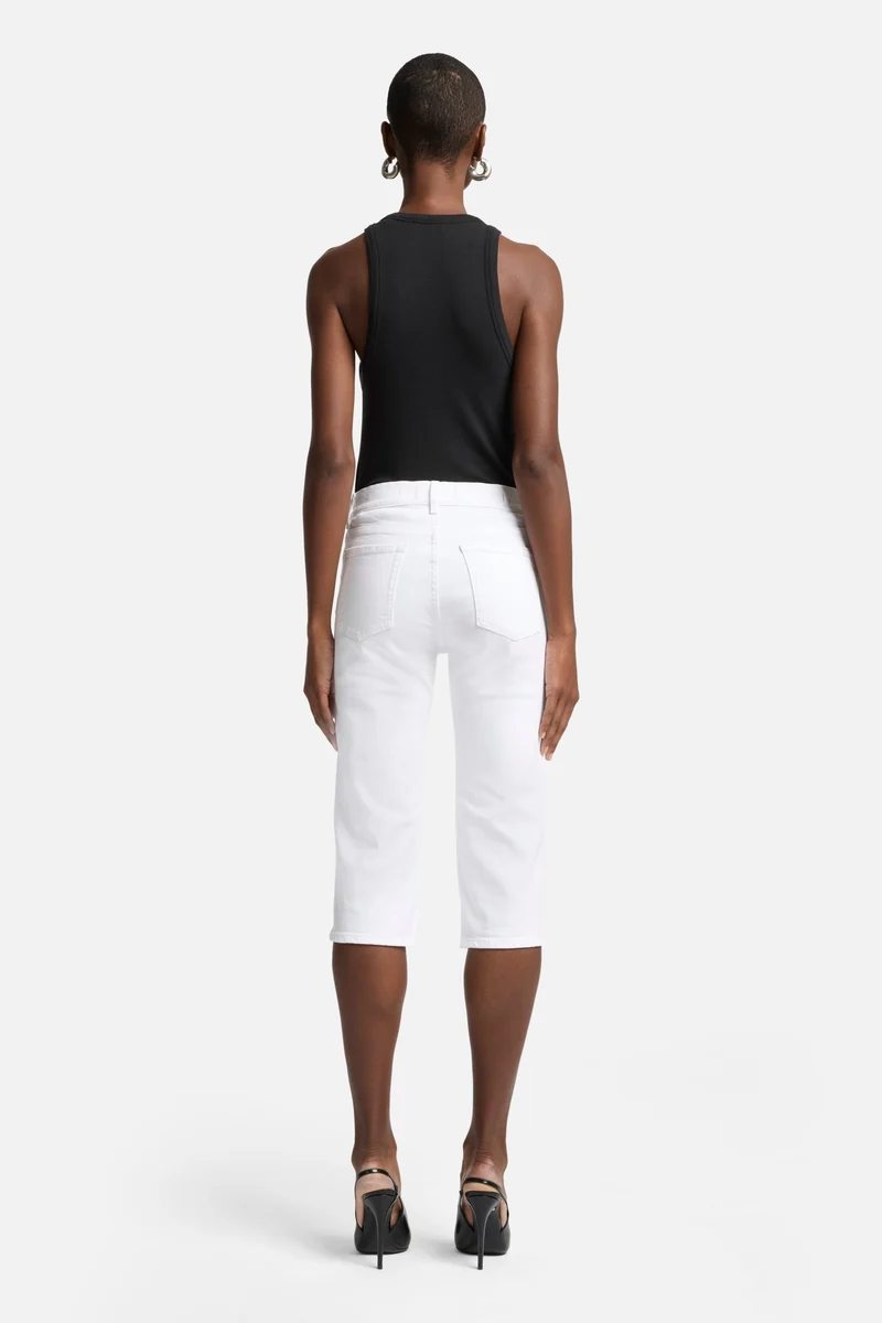 Slim Illusion Capri in Salt