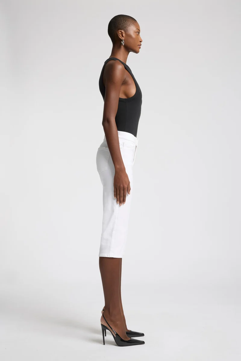 Slim Illusion Capri in Salt