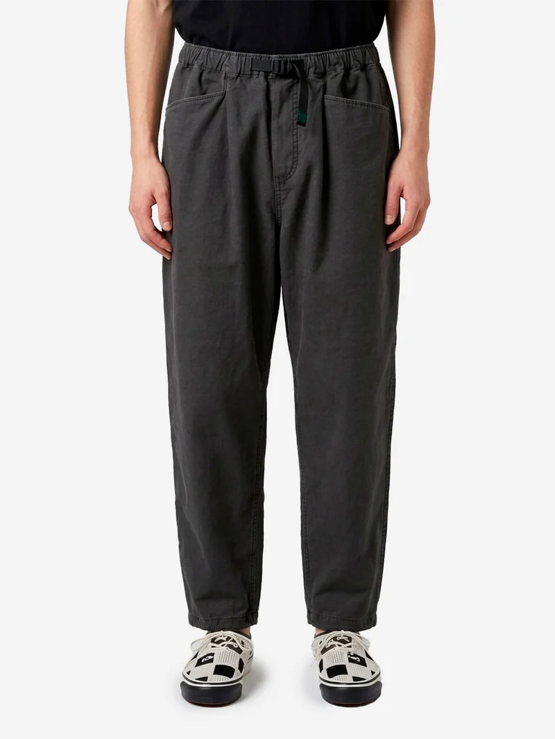 Pantaloni 'Logger Belted' in nero