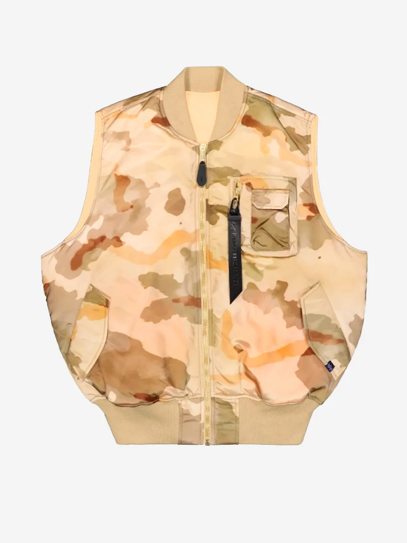 Gilet camouflage reversibile MA-1 Base