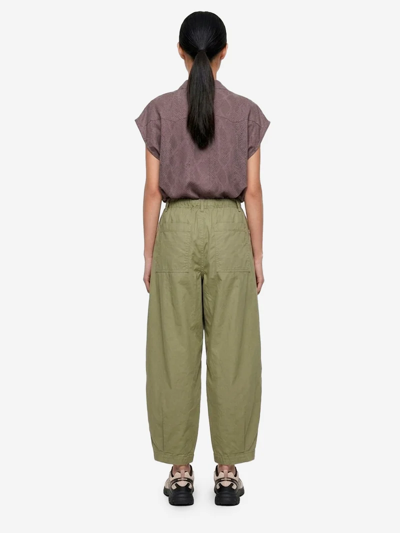 Blusa stile cowboy con maniche francesi e jacquard pitonato viola