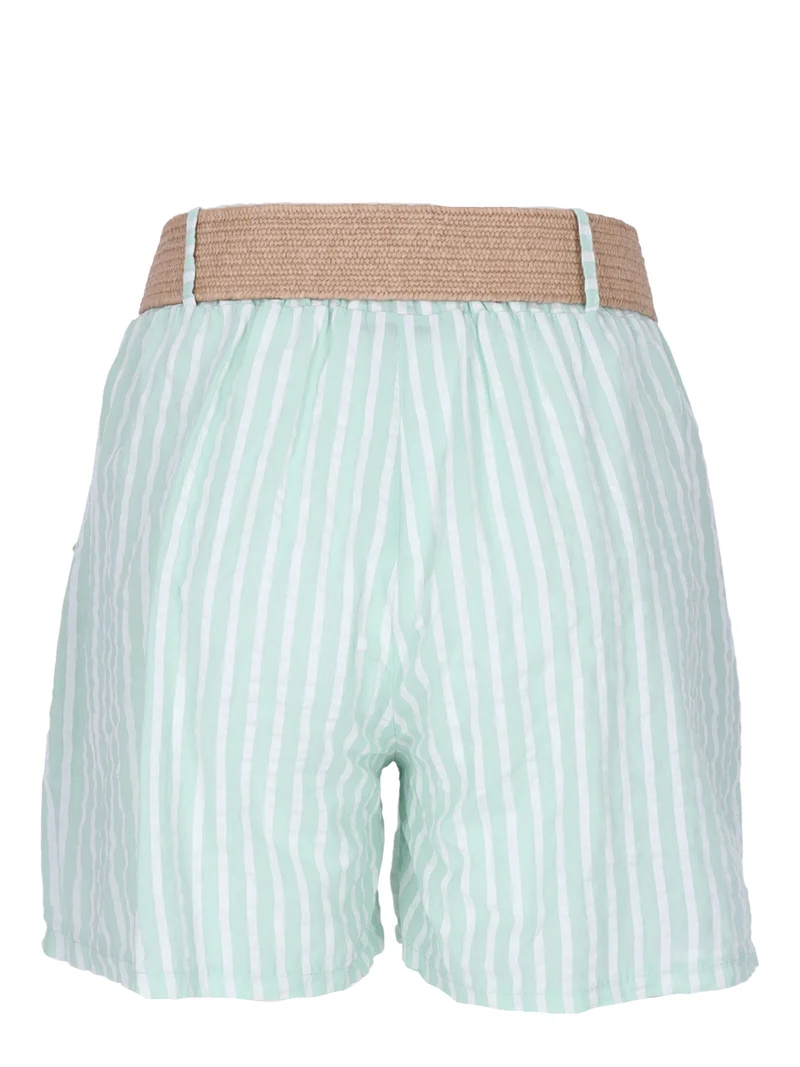 Splash of Color Shorts Damen gestreift