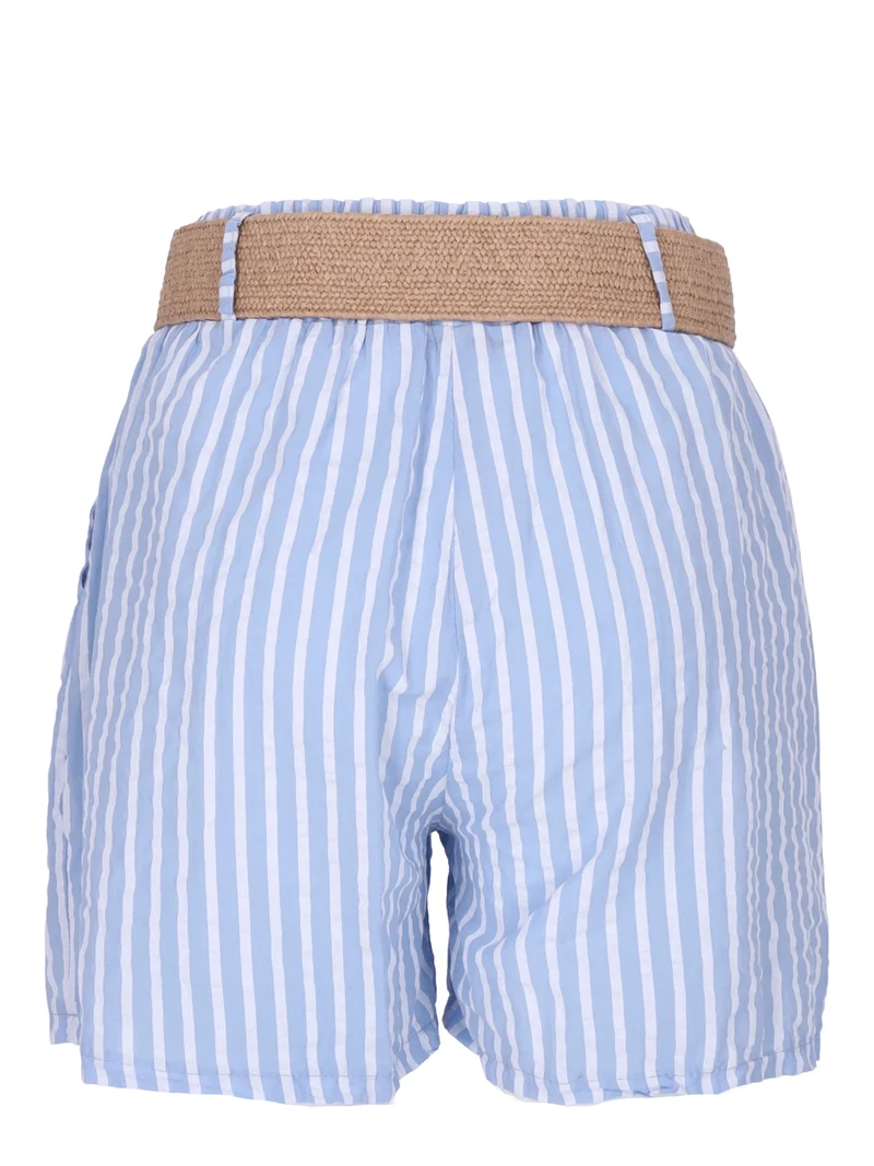 Splash of Color Shorts Damen gestreift