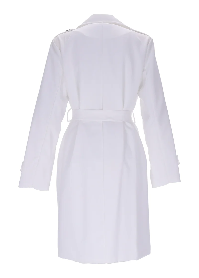 Trenchcoat Splash of Color Damen
