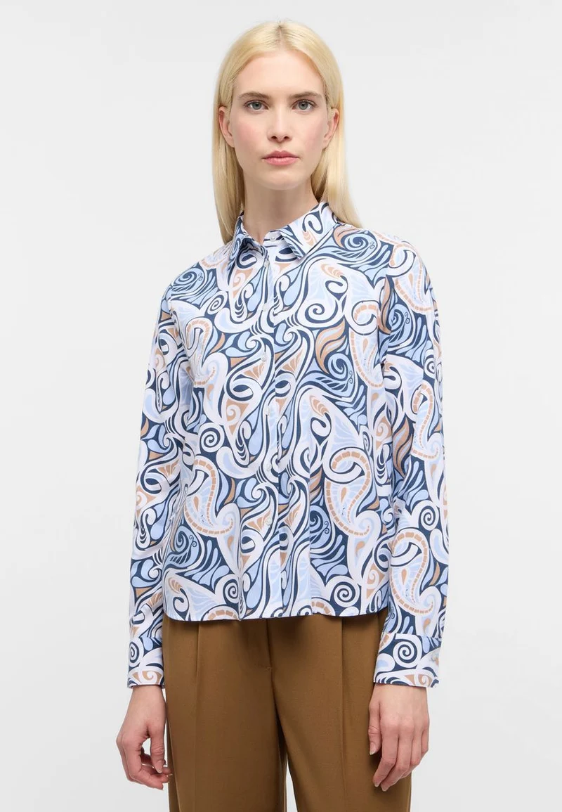 Bluse Flanell Langarm