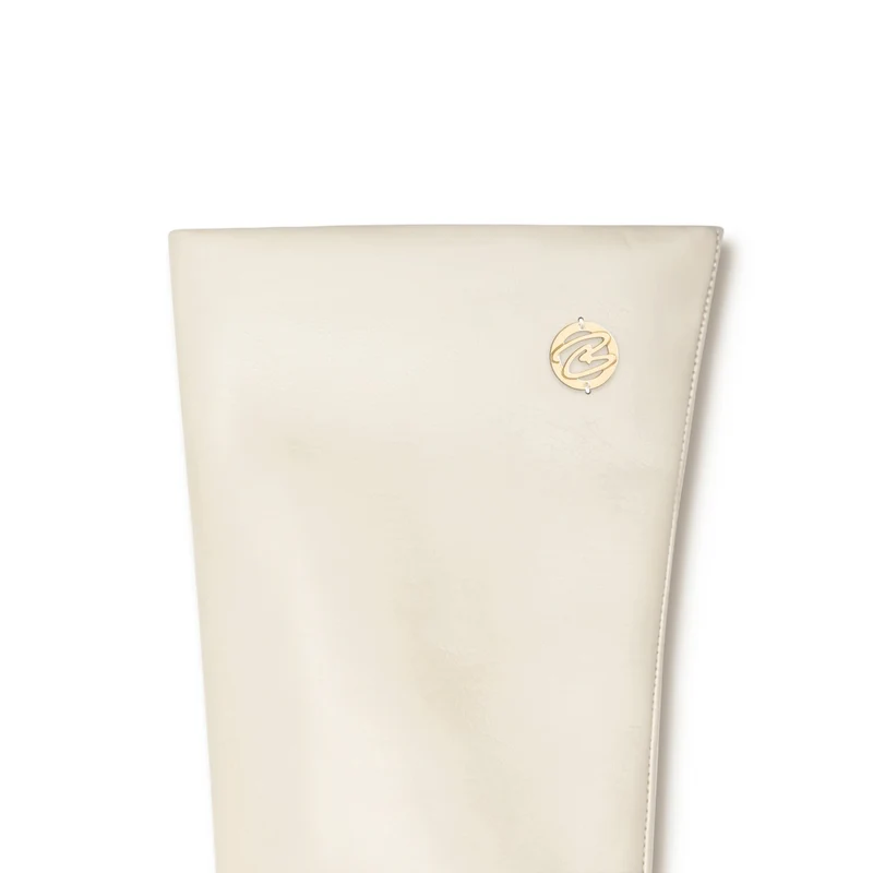 Isabel Bernard Honoré Eleanor Cream Ziegenfell Leder Handschuhe IB67000-372-8