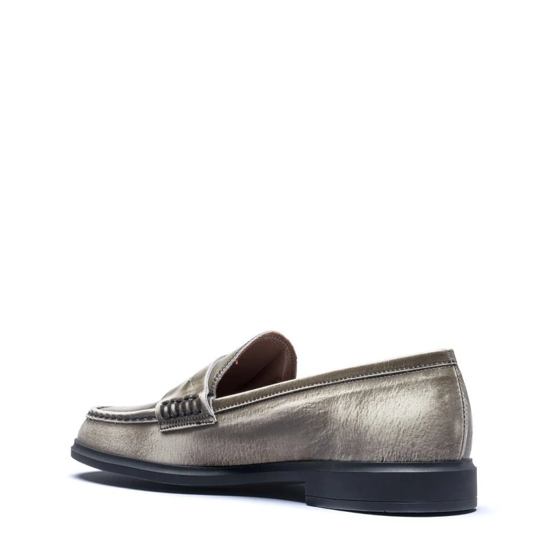 Isabel Bernard Vendôme Blandine cremefarbene Spazzolato-Leder Loafer IB51015-638-39