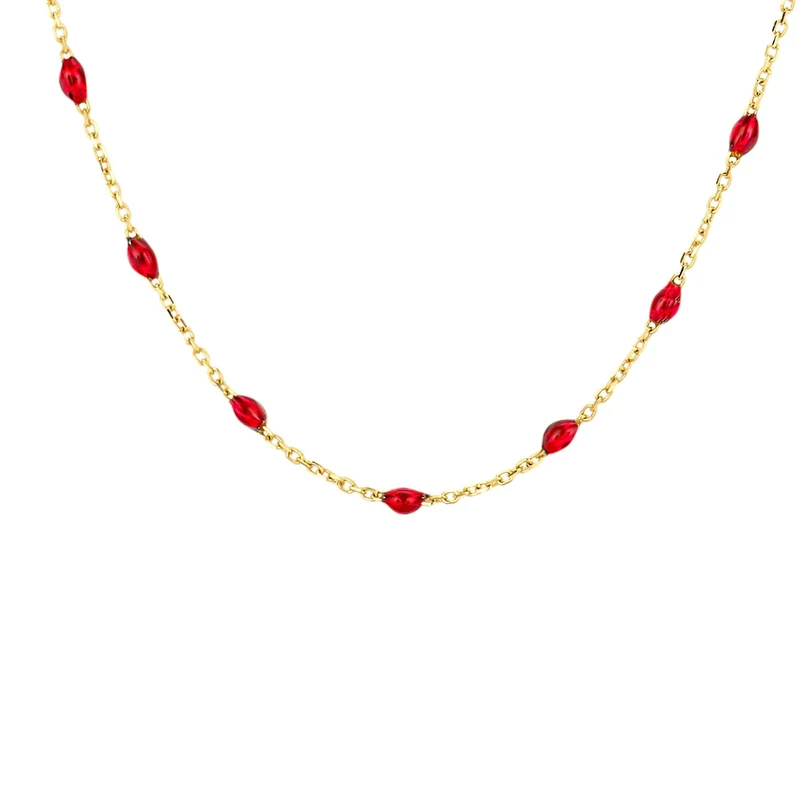 Blush 14 Karat Golden Necklace 3162YRR