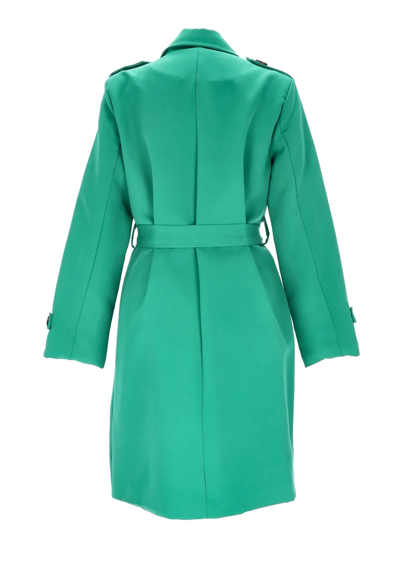 Trenchcoat Splash of Color Damen