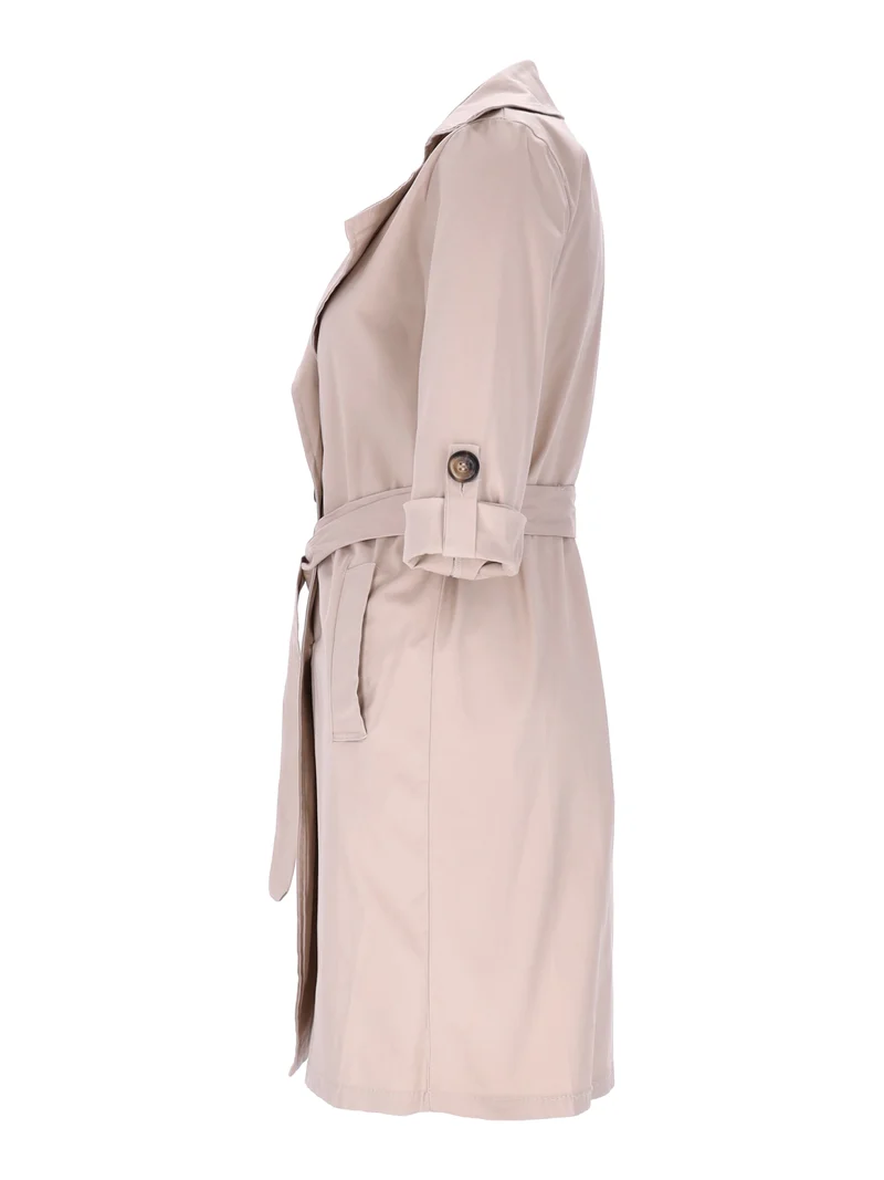 Splash of Color Trenchcoat Damen