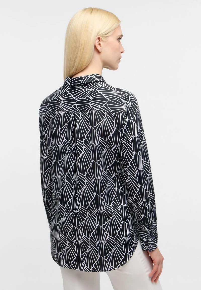 Bluse Satingewebe Langarm