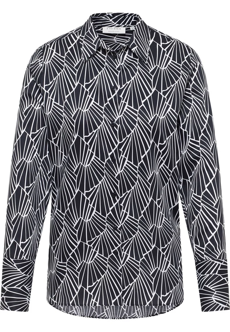 Bluse Satingewebe Langarm