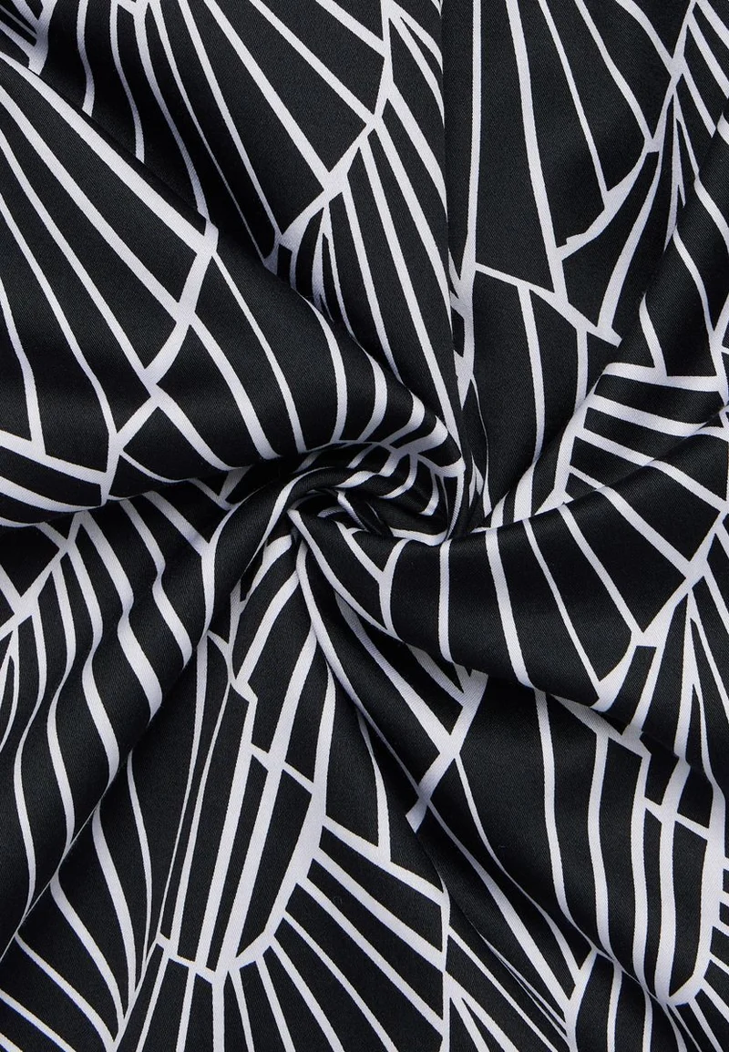 Bluse Satingewebe Langarm