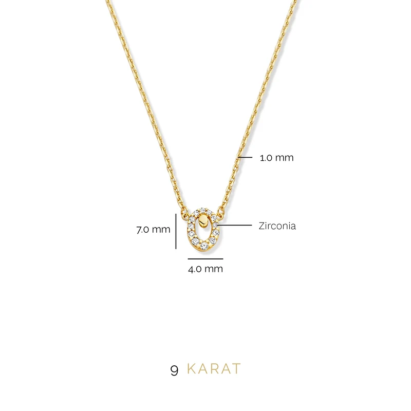 Beloro Jewels Monte Napoleone damen Kette Gold BO340014