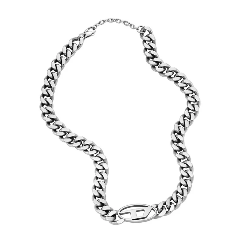 Diesel Steel Silberfarbene Kette DX1433040