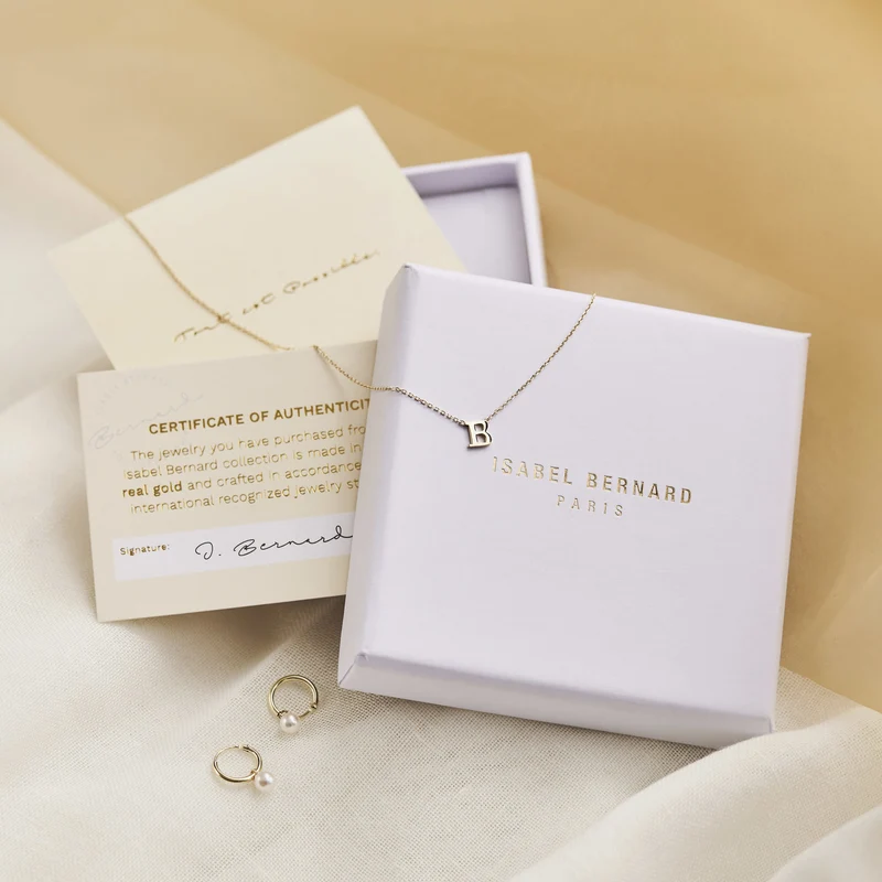 Isabel Bernard Aidee Rosine 14 Karat | Gold Kette Halskette IB340164