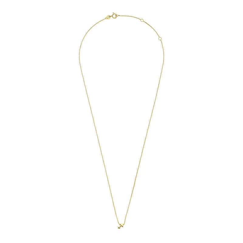 Isabel Bernard Étoiles d’Or Sagittarius 14 Carat Gold Venetian Necklace With Horoscope IB340186