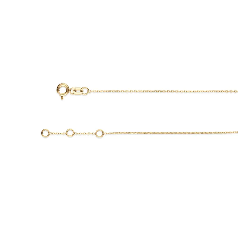 Jackie Gold Spindle 14 Karat Gold Necklace JKN25.551