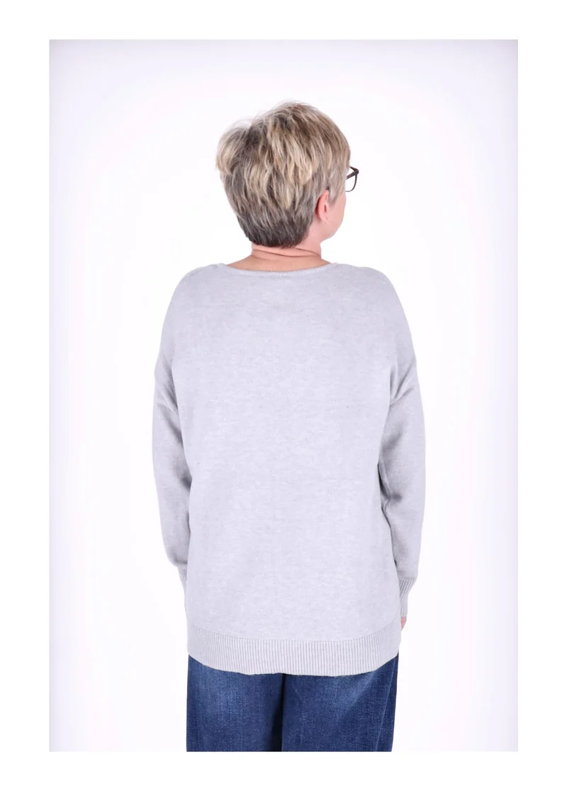 TARA M CARLA Rundhals Strickpullover
